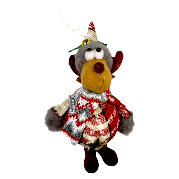 Ornament pentru brad, Glob de pus, Ren, 16cm [5]