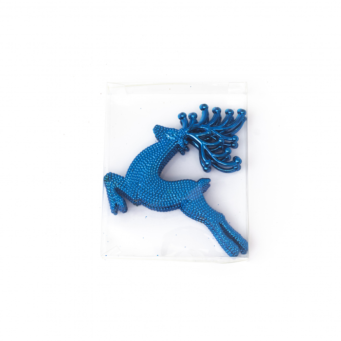 Set 23 de Globuri si Figurine Brad, Albastre, decoratiuni de Craciun [4]