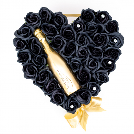 Aranjament Floral Bottega Black, 30cm [2]