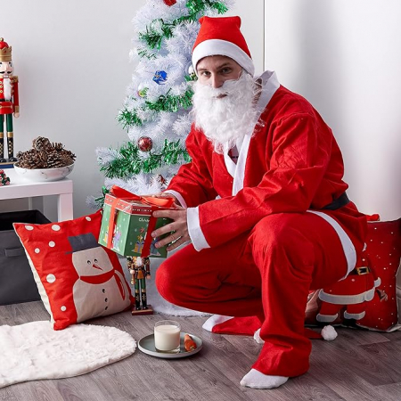 Costum de Mos Craciun pentru adulti, set 5 piese [1]