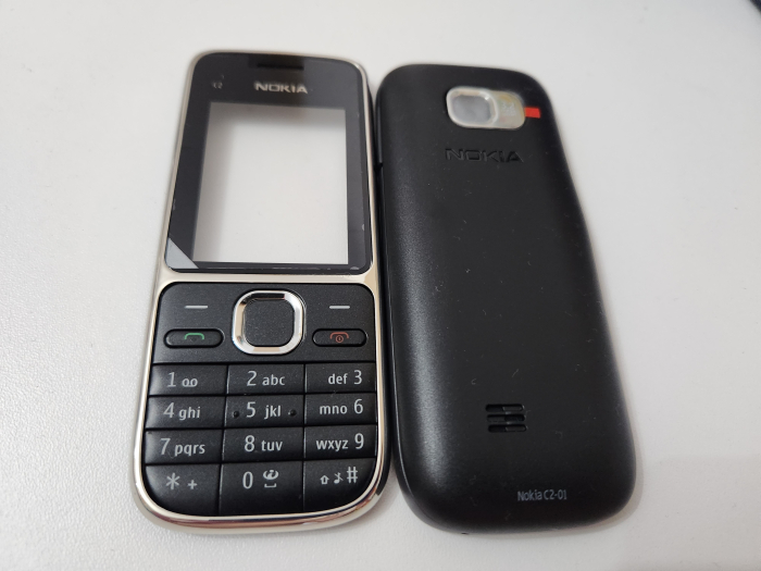 Carcasa pentru Nokia C2-01 neagra - Noua, Completa si de Inalta Calitate [1]