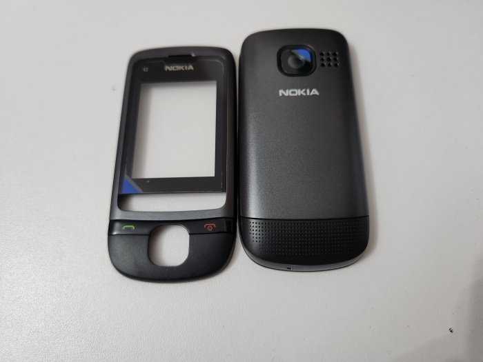 Carcasa pentru Nokia C2-05 neagra - Noua, Completa si de Inalta Calitate [1]