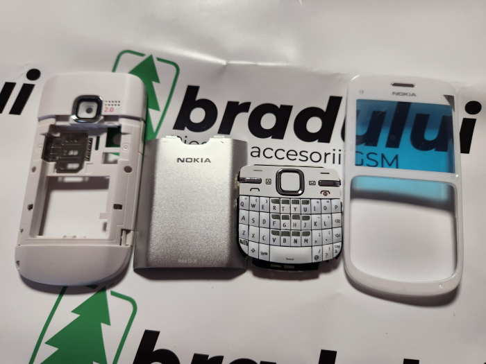Carcasa pentru Nokia C3-00 alba - Noua, Completa si de Inalta Calitate [1]