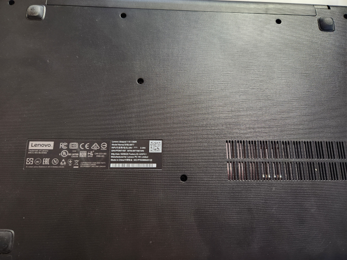 Laptop Lenovo IdeaPad 110-15IBR cu procesor Intel® Celeron® N3060 pana la 2.48 GHz, 15.6", 4GB, 500GB, DVD-RW, Intel® HD Graphics, Free DOS, Black [2]