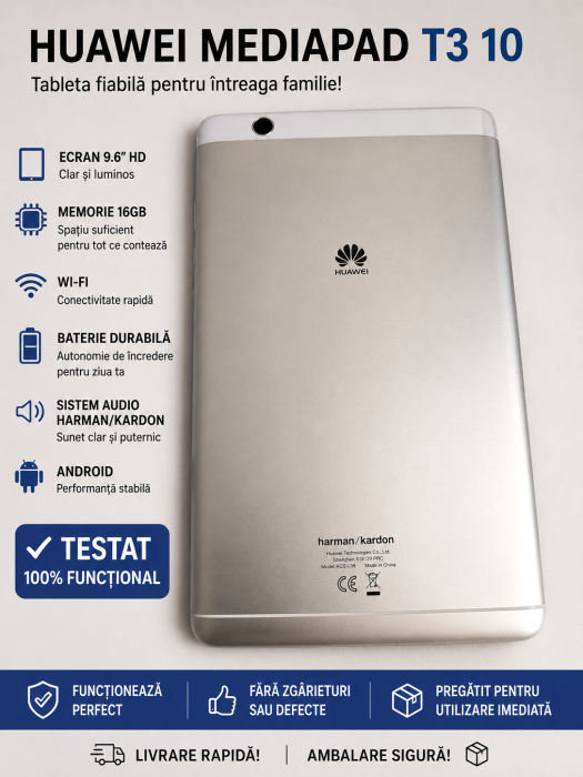 Tableta Huawei MediaPad M3 8.4 BTV-W09 impecabila [3]