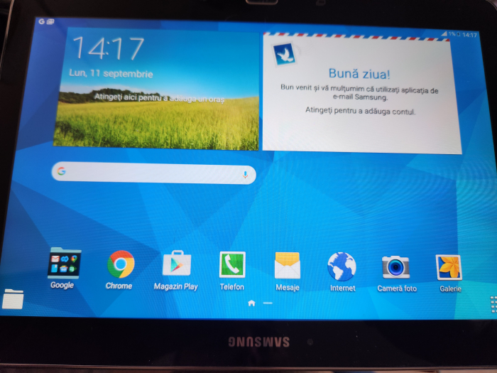 Tableta Samsung Galaxy Tab 4 T535, 10.1", Quad-Core, 4G, Wi-Fi, Memorie 16GB, Eleganta si Performanta [1]