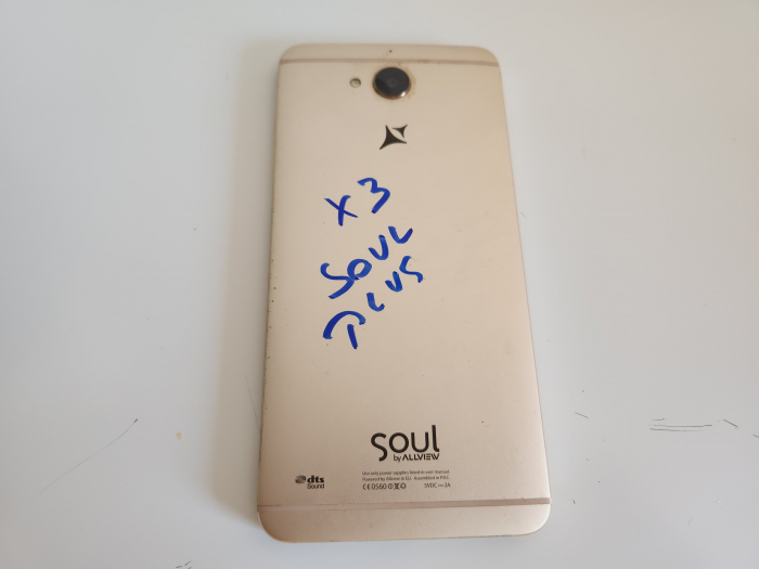 Telefon Allview X3 Soul Plus auriu defect pentru piese [2]