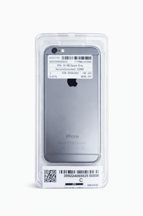Telefon iPhone 6 reconditionat 16GB Space Grey decodat baterie 97% [4]