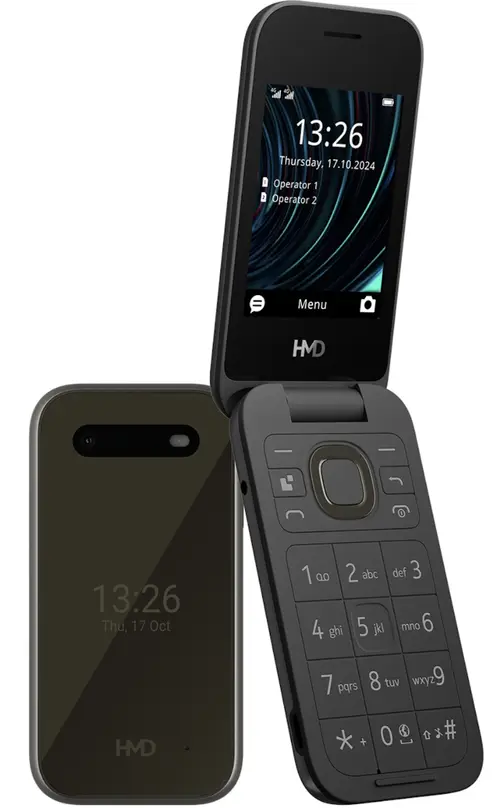 Telefon Mobil Dual SIM Nokia 2660 Flip, 4G, Black [2]