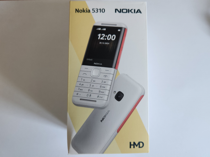 Telefon mobil Dual SIM Nokia 5310 (2024), Black Red [2]