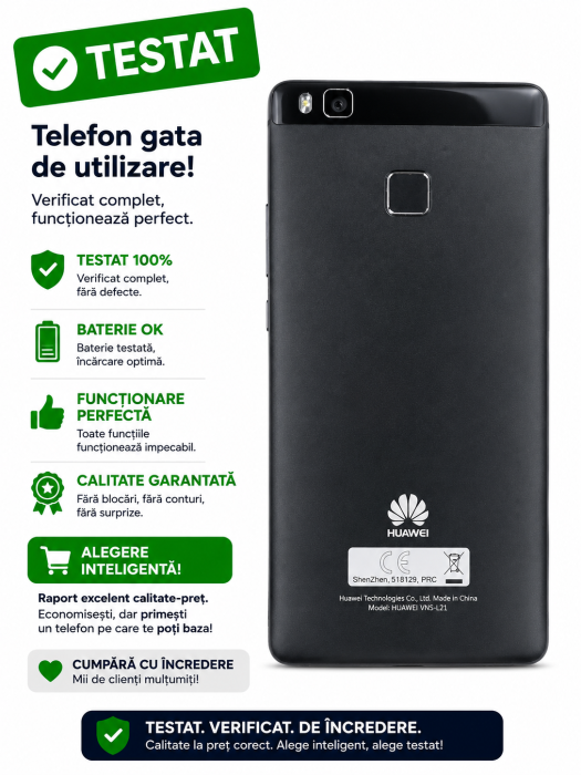 Telefon mobil Huawei P9 Lite (Folosit) [2]