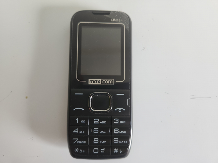 Telefon mobil Maxcom MM134 dual sim negru folosit impecabil [1]