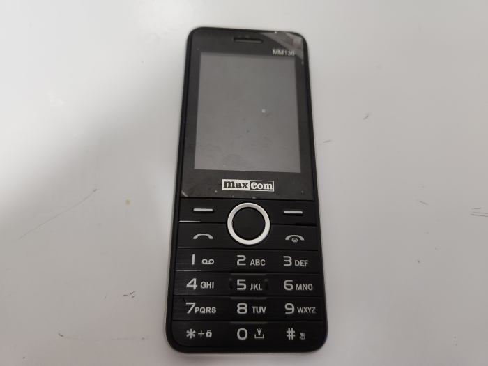 Telefon mobil Maxcom MM136 dual sim negru folosit impecabil [2]
