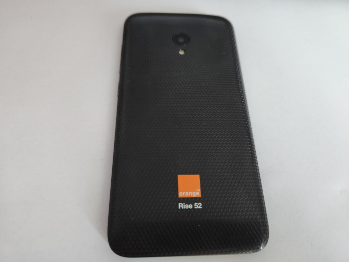 Telefon mobil Orange Rise 52 negru ca nou cu folie pe ecran [2]