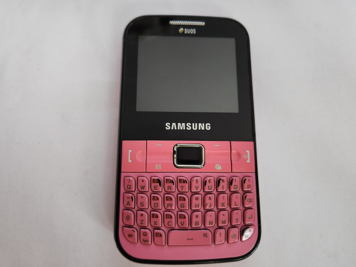Telefon mobil Samsung C3222 Chat dual sim negru folosit [1]