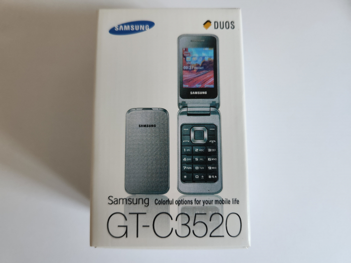 Telefon Mobil Samsung C3520 – Clapetă, 2G, Nou [1]
