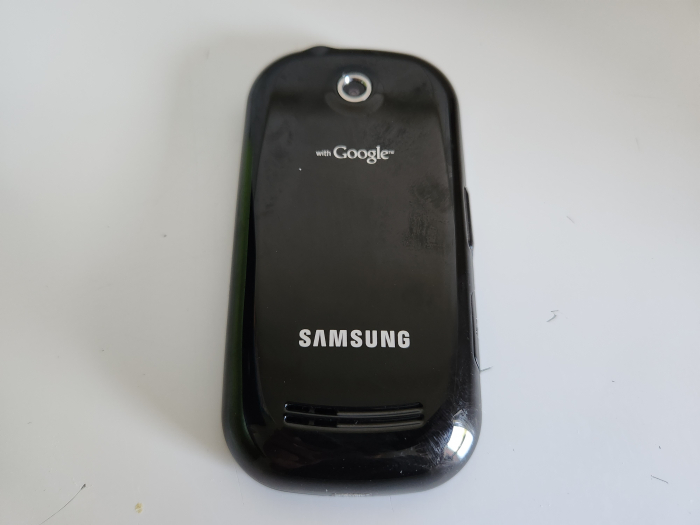 Telefon mobil Samsung I5500 Galaxy 5 folosit negru impecabil [2]