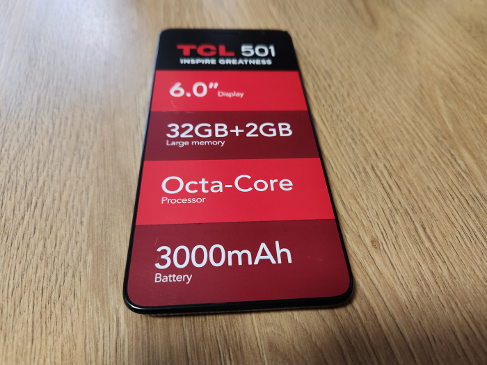 Telefon mobil TCL T433D  501 2GB RAM 32GB cu 4G nou [1]