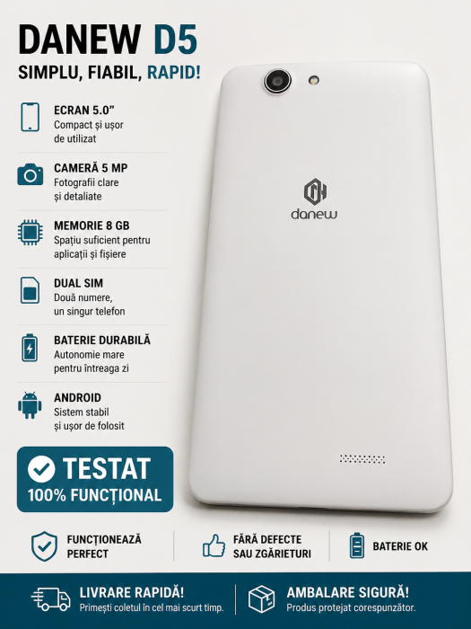 Telefon mobil Danew D5 folosit [2]