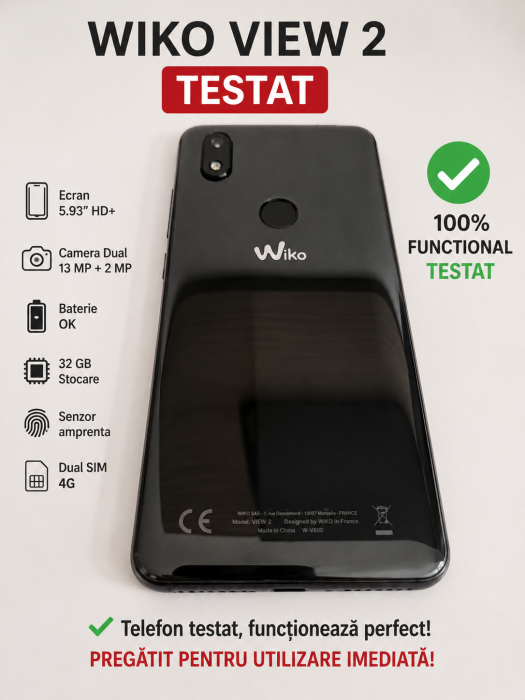 Telefon mobil Wiko View2  folosit impecabil [2]