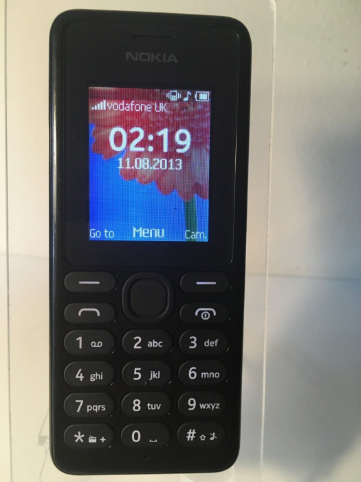 Telefon Nokia 108 dual sim rm-945  negru folosit [1]