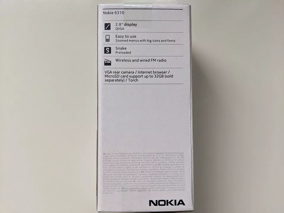 Telefon Nokia 6310 TA-1400 + Card 8GB CADOU | Clasic, Dual SIM, Ecran 2.8", Radio FM, Limba Romana si Maghiara [2]