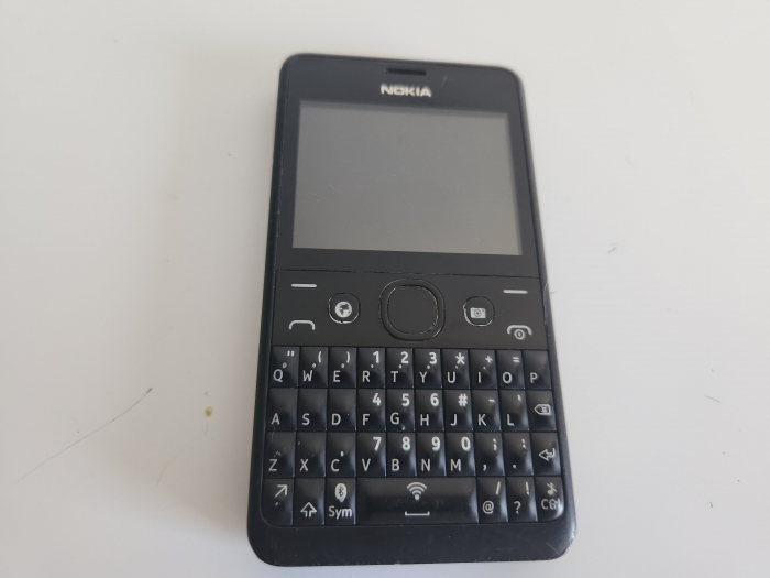 Telefon Nokia Asha 210 210.4 negru folosit RM-929 grad B [1]