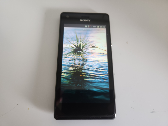 Telefon Sony Xperia M C1905 folosit impecabil negru [1]