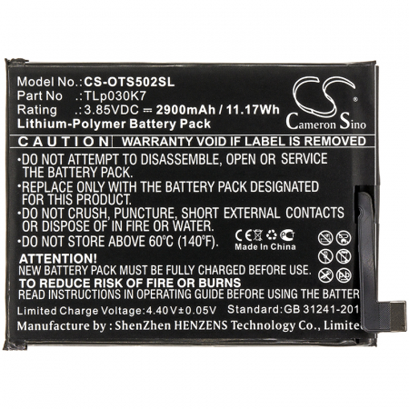 Acumulatori - Acumulator Alcatel 1S OT-5024D TLp030K7 2900mah