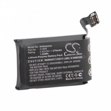 Piese telefoane si tablete - Baterie pentru Apple Watch Series 3 38mm și altele 270mAh A1848