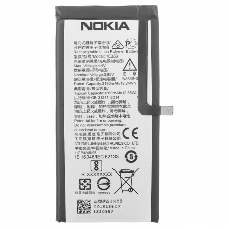 Nokia - Acumulator compatibil Nokia 8 Sirocco  HE333