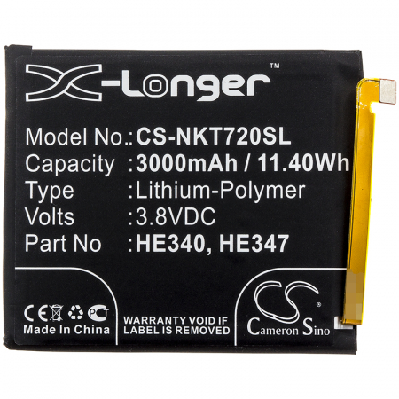 Nokia - Acumulator pentru Nokia 7 Plus 3800mAh