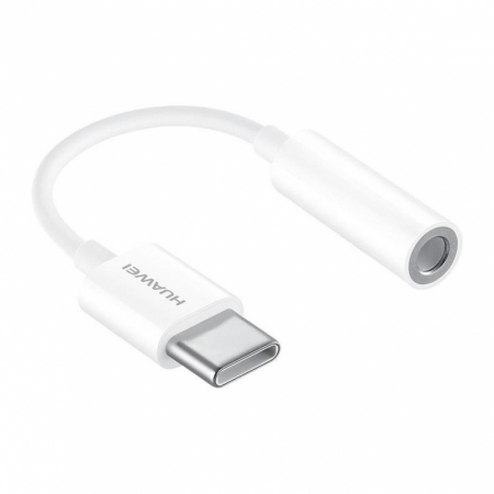 Cablu și adaptor - Adaptor Audio USB-C - 3.5mm Huawei CM20 Alb 55030086