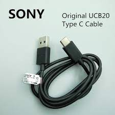 Cablu de date - Cablu Original Sony, USB C, SE UCB20, USB Type C, 1m, Bulk, Negru