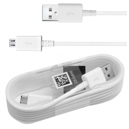 Cablu de date - Cablu Samsung ECB-DU4EWE, Micro USB, 1.5m, White