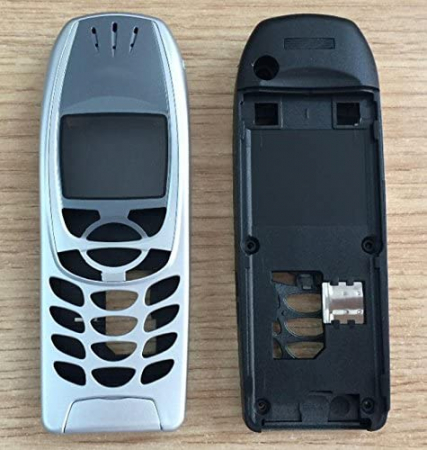 Carcasa telefon - Carcasa Nokia 6310i compatibila argintie