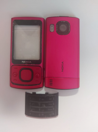 Carcasa telefon - Carcasa Nokia 6700 slide roz