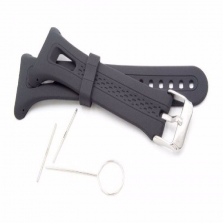 Curea ceas - Curea bratara ceas neagra pentru Garmin Forerunner 10, 15