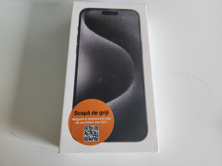 Cutii telefoane - Cutie goala pentru iPhone 15 pro max originala