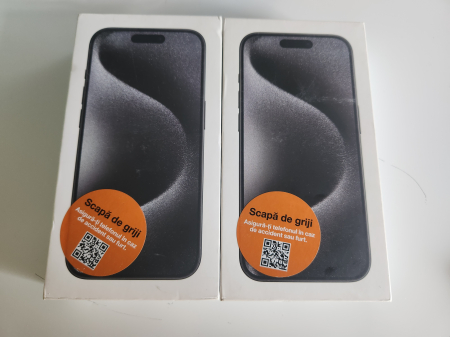 Cutii telefoane - Cutie goala pentru iPhone 15 pro originala
