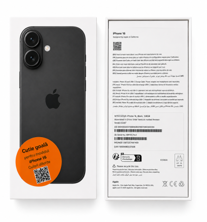 Cutii telefoane - Cutie goala pentru iPhone 16 originala