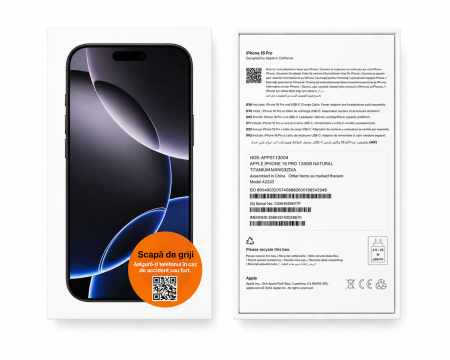 Cutii telefoane - Cutie goala pentru iPhone 16 Pro originala