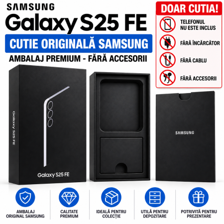 Accesorii telefoane si tablete - Cutie Samsung Galaxy S25 FE fara accesorii