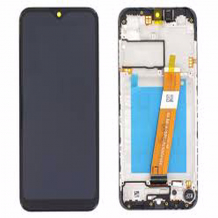Piese telefoane si tablete - Display Samsung Galaxy A01 compatibil negru