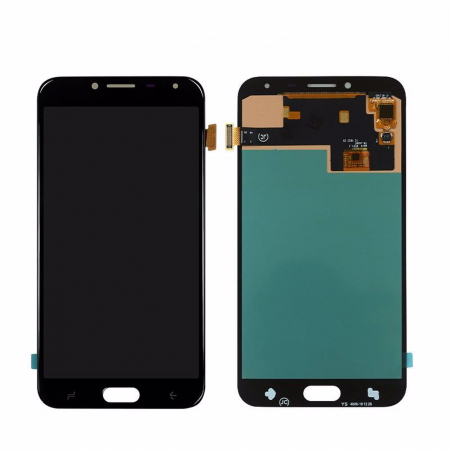Display - Display Samsung Galaxy J4 J400 2018 compatibil negru + HUSA CADOU
