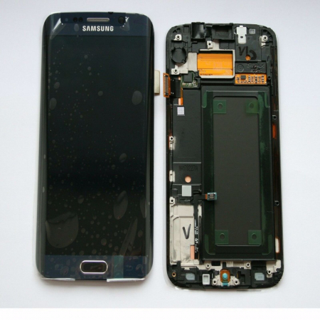 Piese telefoane si tablete - Display Samsung Galaxy S6 Edge 2018 G925 Negru