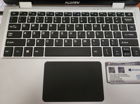 Laptop Allview - Laptop Allview Allbook Y-100, Defect, Pentru Piese, Intel, 4GB RAM, 32GB Flash, 4G LTE