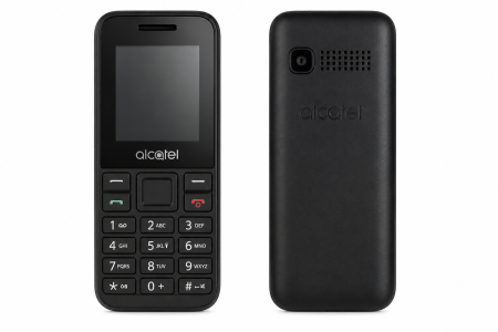 Telefoane Alcatel - Telefon Mobil Alcatel 1068D Dual SIM, 1.8", 4MB RAM + 4MB ROM, Negru (Utilizat)