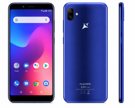 Telefoane mobile - Telefon mobil Allview A20 Lite Dual SIM 32GB, Albastru (Nou)