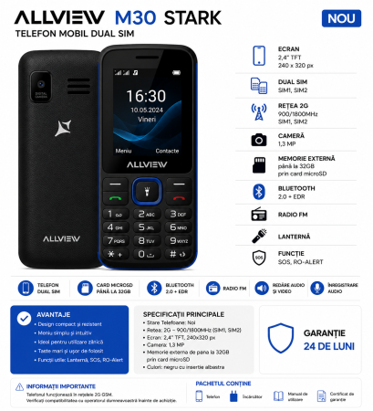 Telefoane Allview - Telefon Mobil Allview L803 Dual SIM Dark Green  Nou